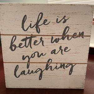 Home decor quote signs